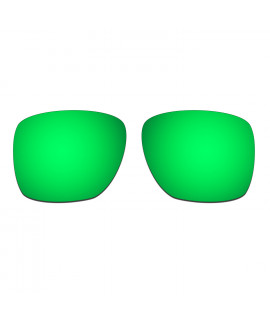 HKUCO Replacement Lenses For Oakley Sliver XL Sunglasses Emerald Green Polarized