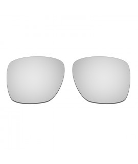 HKUCO Replacement Lenses For Oakley Sliver XL Sunglasses Titanium Mirror Polarized