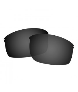 HKUCO Replacement Lenses For Oakley Wiretap New Sunglasses Black Polarized