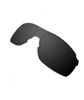HKUCO Replacement Lenses For Oakley EVZero Pitch Sunglasses Black Polarized