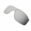 HKUCO Replacement Lenses For Oakley EVZero Pitch Sunglasses Titanium Mirror Polarized
