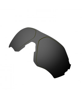 HKUCO Replacement Lenses For Oakley EVZero Range Sunglasses Black Polarized