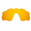 Hkuco Mens Replacement Lenses For Oakley Radar Pace Sunglasses Transparent Yellow Polarized