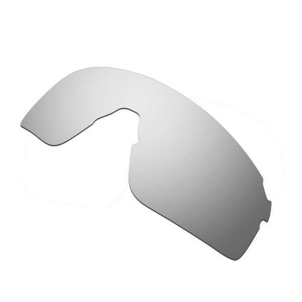 Hkuco Mens Replacement Lenses For Oakley EVZero Blades Sunglasses Titanium Mirror Polarized
