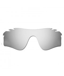 Hkuco Mens Replacement Lenses For Oakley Radarlock Path Vented Sunglasses Titanium Mirror Polarized