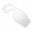 HKUCO Replacement Lenses For Oakley Radarlock Path Vented Sunglasses Transparent 