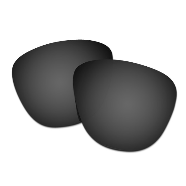 HKUCO Replacement Lenses For Oakley Moonlighter OO9320 Sunglasses Black Polarized