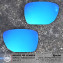HKUCO Replacement Lenses For Oakley Ejector OO4142 Sunglasses Blue Polarized