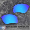 HKUCO Replacement Lenses For Oakley SI Speed Jacket OO9228 Sunglasses Blue Polarized