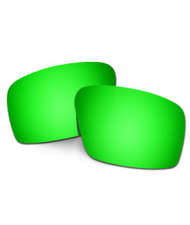 HKUCO Replacement Lenses For Oakley Twitch Sunglasses Green Polarized