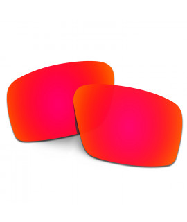 HKUCO Replacement Lenses For Oakley Twitch Sunglasses Red Polarized