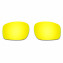 HKUCO Replacement Lenses For Oakley SI Ballistic Shocktube OO9329 Sunglasses 24K Gold Polarized