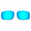 HKUCO Replacement Lenses For Oakley SI Ballistic Shocktube OO9329 Sunglasses Blue Polarized
