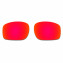 HKUCO Replacement Lenses For Oakley SI Ballistic Shocktube OO9329 Sunglasses Red Polarized