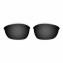 HKUCO Black Polarized Replacement Lenses For Oakley Half Jacket 2.0 Sunglasses