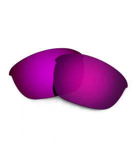 Hkuco Mens Replacement Lenses For Oakley Half Jacket 2.0 Sunglasses Purple Polarized