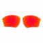 Hkuco Mens Replacement Lenses For Oakley Half Jacket XLJ Red/Blue/Black/24K Gold Sunglasses