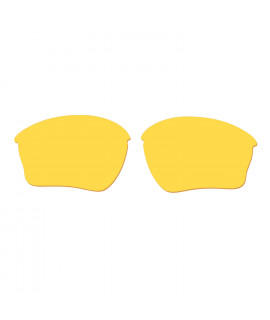 Hkuco Transparent Yellow Polarized Replacement Lenses For Oakley Half Jacket XLJ Sunglasses 