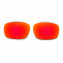 Hkuco Mens Replacement Lenses For Oakley Jawbone Red/Titanium Sunglasses