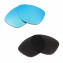HKUCO Blue+Black Polarized Replacement Lenses For Oakley Jupiter Sunglasses