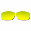 Hkuco Mens Replacement Lenses For Oakley Jupiter Squared Black/24K Gold Sunglasses