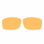 Hkuco Transparent Yellow Polarized Replacement Lenses For Oakley Jupiter Squared Sunglasses 