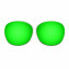 Hkuco Mens Replacement Lenses For Oakley Latch Titanium/Emerald Green  Sunglasses