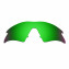 Hkuco Mens Replacement Lenses For Oakley M Frame Sweep Red/Blue/Titanium/Emerald Green Sunglasses