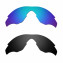 Hkuco Mens Replacement Lenses For Oakley M2 Sunglasses Blue/Black Polarized 