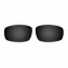 Hkuco Mens Replacement Lenses For Oakley Monster Pup Blue/Black/24K Gold Sunglasses