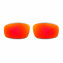 Hkuco Mens Replacement Lenses For Oakley Monster Pup Red/Black/Titanium Sunglasses