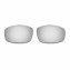 Hkuco Mens Replacement Lenses For Oakley Monster Pup Red/Titanium/Emerald Green  Sunglasses