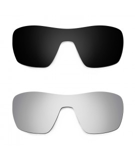 Hkuco Mens Replacement Lenses For Oakley Offshoot Black/Titanium Sunglasses