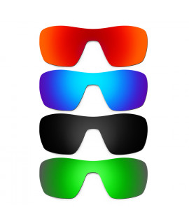 Hkuco Mens Replacement Lenses For Oakley Offshoot Red/Blue/Black/Emerald Green Sunglasses