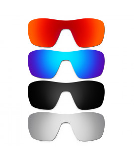 Hkuco Mens Replacement Lenses For Oakley Offshoot Red/Blue/Black/Titanium Sunglasses