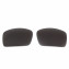 HKUCO Black Polarized Replacement Lenses For Oakley Oil Drum Sunglasses