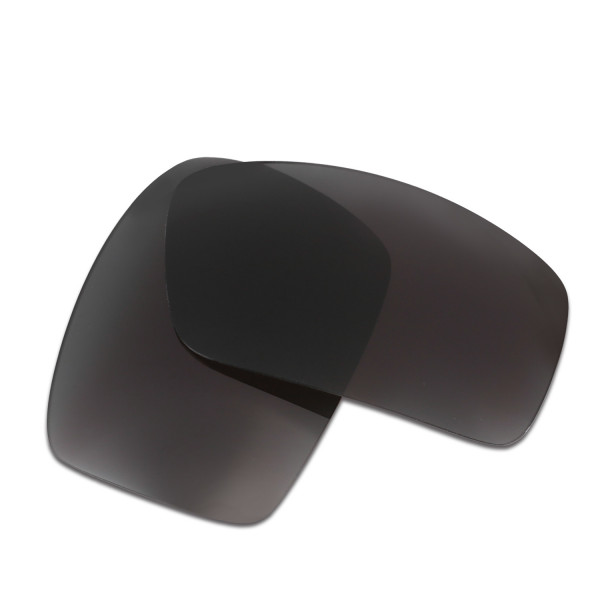 HKUCO Black Polarized Replacement Lenses For Oakley Oil Drum Sunglasses