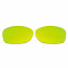 Hkuco Mens Replacement Lenses For Oakley Pit Bull Blue/24K Gold/Emerald Green Sunglasses