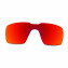 HKUCO Red+Black Replacement Lenses For Oakley Probation Sunglasses