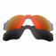HKUCO Red+Black Polarized Replacement Lenses For Oakley Radar Edge Sunglasses