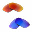 HKUCO Red+Blue Polarized Replacement Lenses For Oakley Splinter Sunglasses