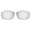Hkuco Mens Replacement Lenses For Oakley Splinter Blue/Titanium Sunglasses