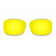 Hkuco Mens Replacement Lenses For Oakley TwoFace Blue/24K Gold/Titanium Sunglasses