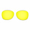 Hkuco Mens Replacement Lenses For Ray-Ban Wayfarer RB2132 55mm Blue/Black/24K Gold Sunglasses
