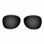 Hkuco Mens Replacement Lenses For Ray-Ban Wayfarer RB2132 55mm Sunglasses Black Polarized