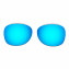 Hkuco Mens Replacement Lenses For Ray-Ban Wayfarer RB2132 55mm Blue/Black/Emerald Green Sunglasses
