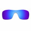 Hkuco Mens Replacement Lenses For Oakley Batwolf Red/Blue/Black/24K Gold Sunglasses
