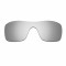 HKUCO Titanium Mirror Polarized Replacement Lenses for Oakley Batwolf Sunglasses