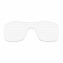 Hkuco Mens Replacement Lenses For Oakley Batwolf Sunglasses Black/Transparent Polarized