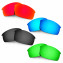 Hkuco Mens Replacement Lenses For Oakley Bottlecap Red/Blue/Black/Emerald Green Sunglasses